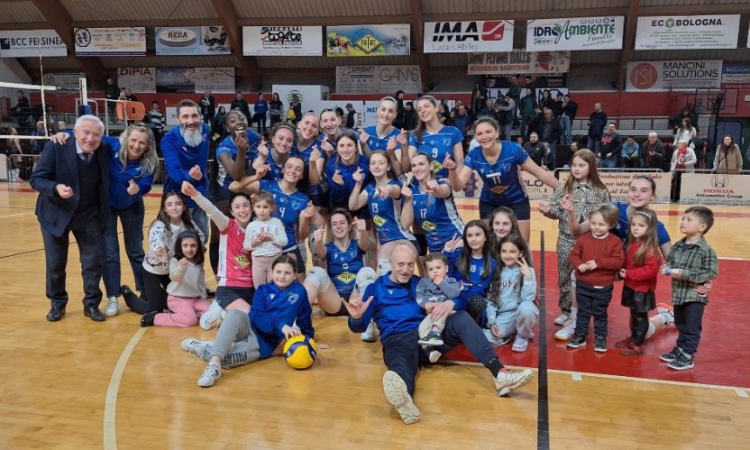 Fatro Volley  Ozzano- VivaVolley Tortoreto 3-1 (25-11; 22-25; 31-29; 25-22)