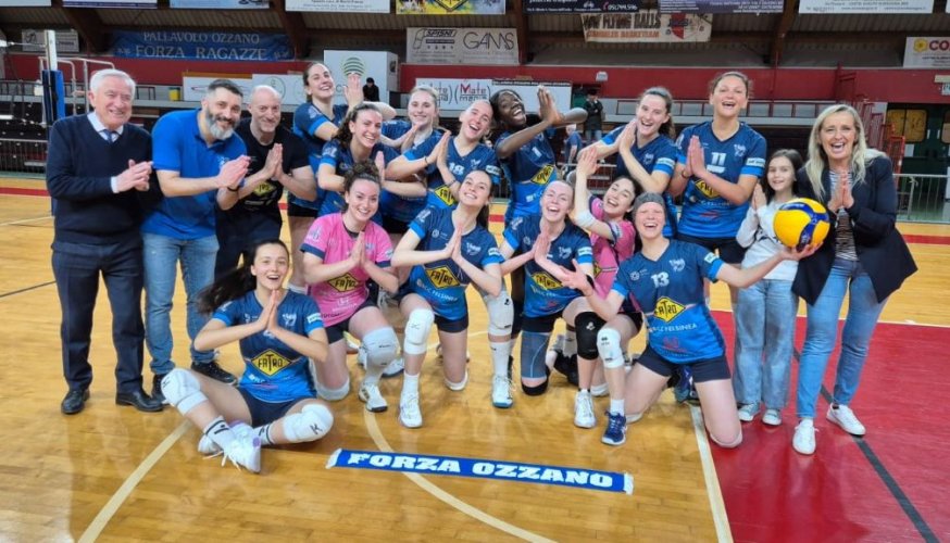 La Fatro Volley Ozzano  saluta il PalaReggiani con l&#8217;ennesimo successo