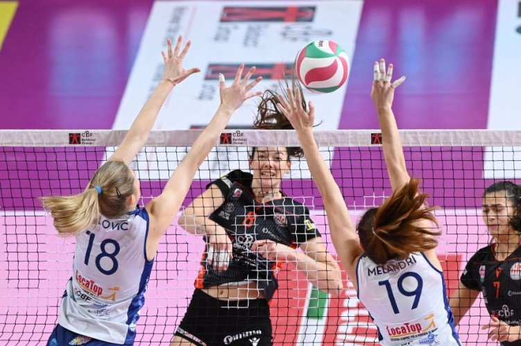 Cbf Balducci Hr Macerata- Clai Imola Volley 3-0 (25-10; 25-18; 25-14)