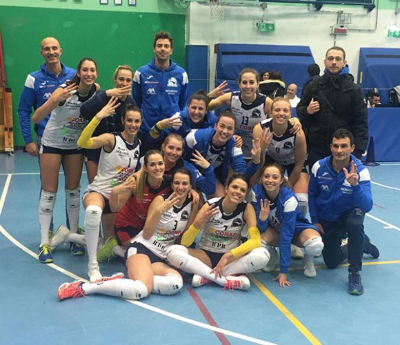 Lilliput Settimo Torinese  vs Conad Alsenese 1-3 (20-25, 24-26, 25-16, 25-27)