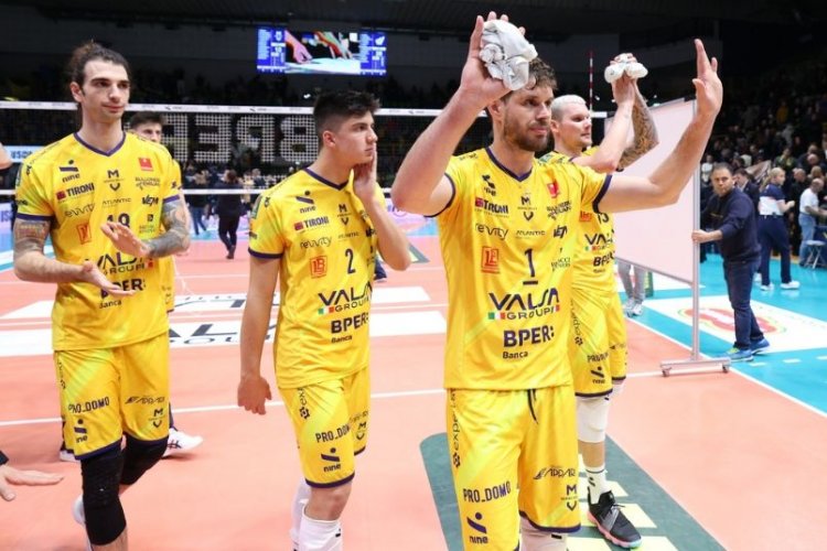 Valsa Group Modena Volley - Rana Verona 0-3 (21-25, 18-25, 13-25)