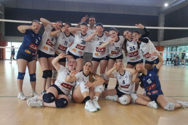 La Csi Clai Imola Volley  A di Cesare  Castellari  promossa in II Divisione