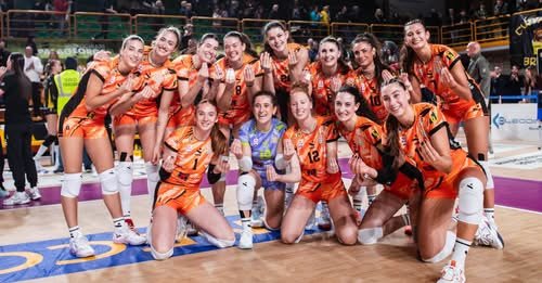 CBF Balducci HR Macerata  corsara a Brescia in quattro set