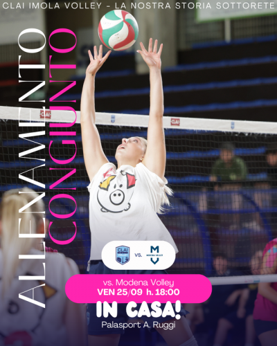 Csi Clai Imola Volley 26/27 - Ultimo test prima del campionato