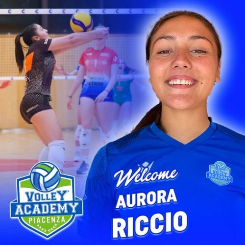 Volley Academy Piacenza : Aurora Riccio  una nuova giocatrice