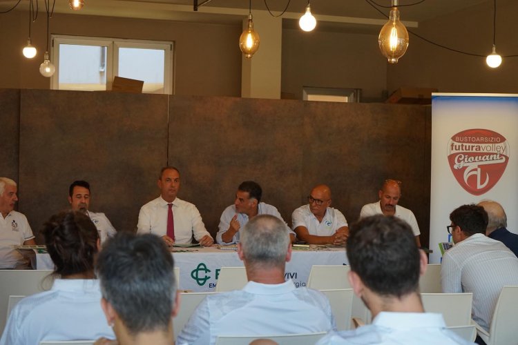Conferenza stampa di inizio stagione della   Volley Academy Piacenza