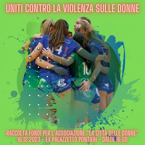 Volley Academy Piacenza - Raccolta fondi che sar destinata al Centro Antiviolenza di Piacenza
