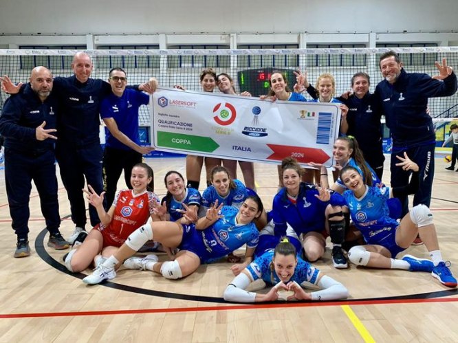 Juliagas Montesilvano vs Lasersoft Riccione 1-3 (21-25/20-25/25-18/15-25)