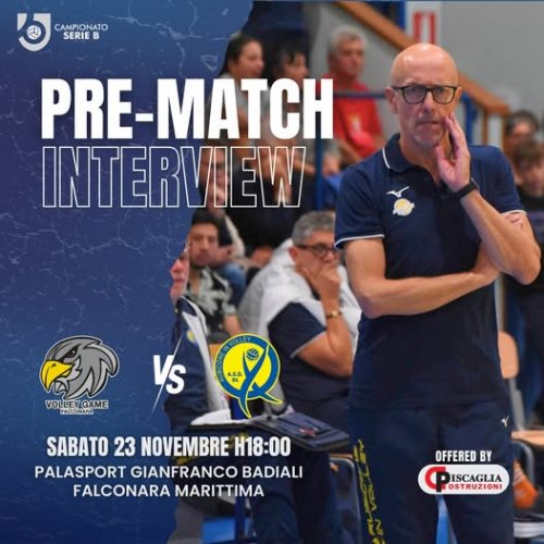 Volley Game Falconara - Sab Group Rubicone | Il prepartita di coach Mascetti