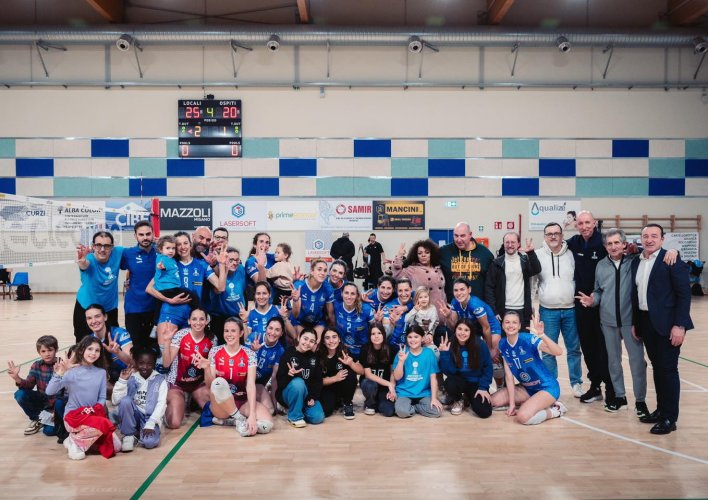 Lasersoft Riccione vs Elettromeccanica Angelini Cesena 3-1 (25-21/25-20/22-25/25-20)