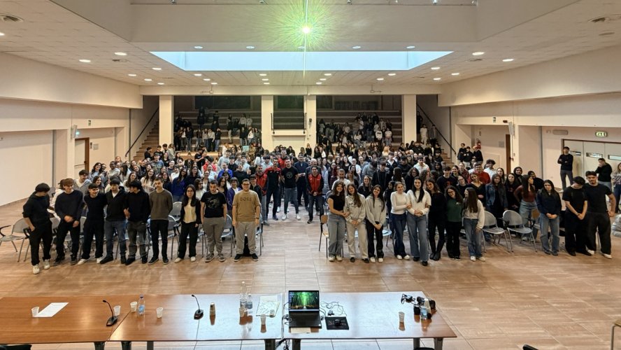 Lube in visita all’IIS Ricci di Macerata: sport, sacrificio e valori per il futuro