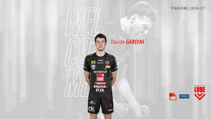 Davide Gardini si racconta dopo la firma con la Cucine Lube Civitanova