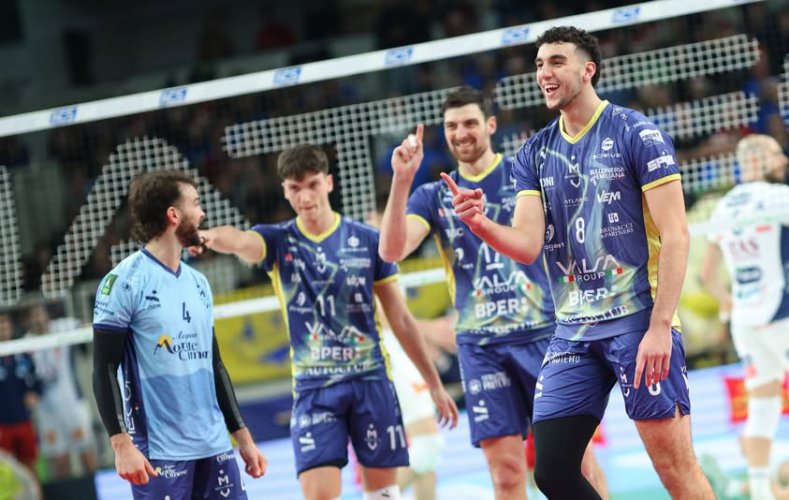 Yuasa Battery Grottazzolina – Valsa Group Modena 0-3 (26-28, 18-25, 20-25)