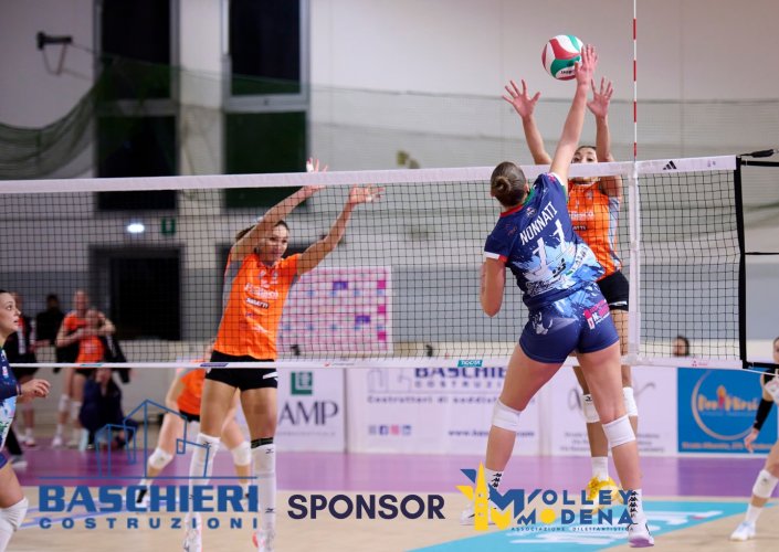Il Volley Modena non riesce a regalarsi un ultimo sorriso e cade 3-1 col Club Italia