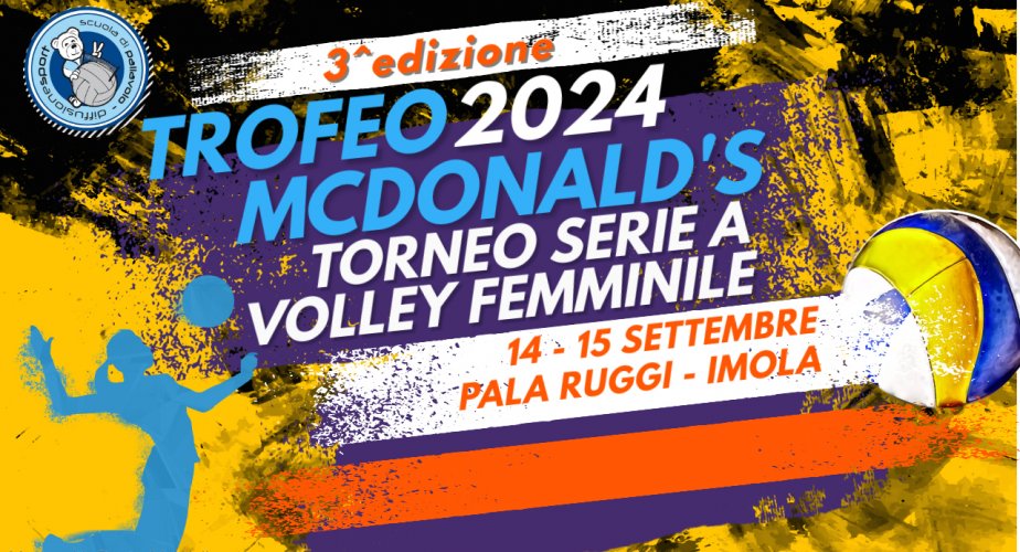 Diffusione Sport Imola presenta il Trofeo McDonald's 2024