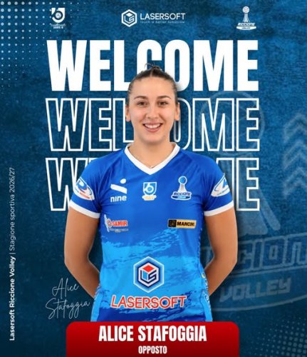 Serie B1 - Alice Stafoggia � il nuovo opposto della Lasersoft Riccione Volley