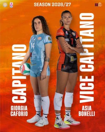 CBF Balducci HR Macerata - Giorgia Caforio � il nuovo capitano, Asia Bonelli il vice