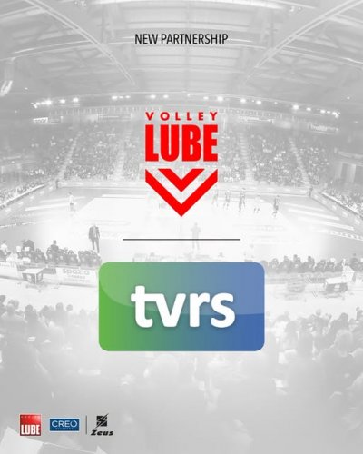 Lube Volley e TVRS di nuovo insieme, torna una partnership storica
