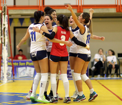 Evoluzione Ostia VC Roma vs MT MOTORI Idea Volley : 1-3