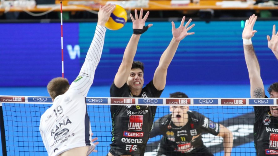 Lube Volley Civitanova Marche  a Verona per rilanciarsi in campionato.