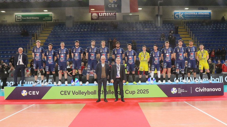 La Lube Volley  si ferma a pochi passi dal tetto d&#8217;Europa.