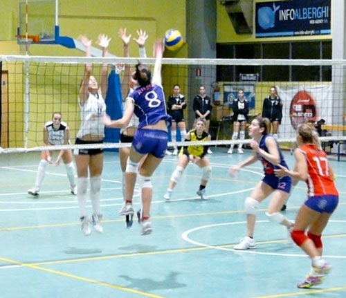 Caff� Pascucci Rimini vs COVEME San Lazzaro VIP 3-0 (25-21)(25-19)(25-23).