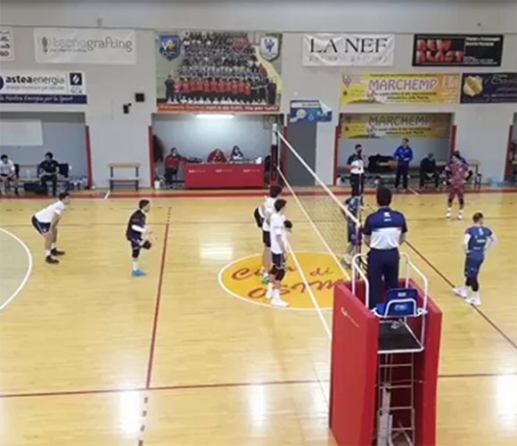 Sampress Loreto – La Nef Osimo 3-0 (25-16; 25-20; 25-13)