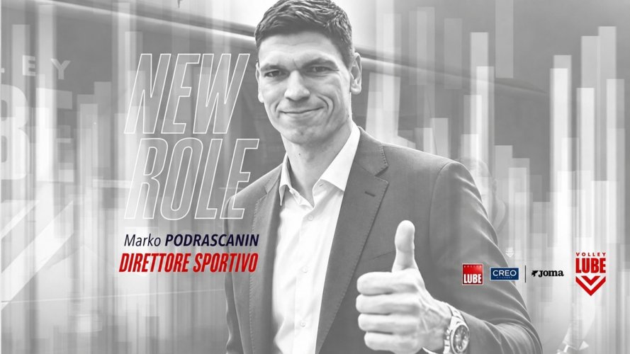 Le prime parole di Marko Podrascanin in veste di direttore sportivo della Cucine Lube Civitanova