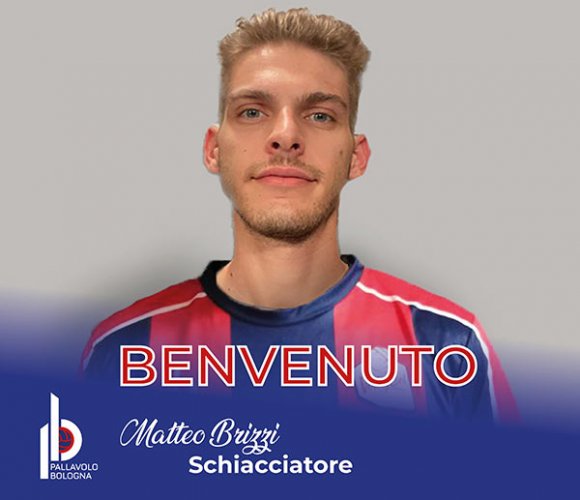 Lo schiacciatore Matteo Brizzi è un giocatore della GEETIT Pallavolo Bologna