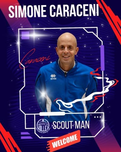Simone Caraceni nuovo Scout Man dell'US Volley '79