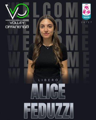 Volley serie A2 femminile, per la seconda linea della Trasporti Bressan dall'A1 arriva Alice Feduzzi