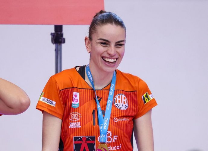 Sara Caruso e CBF Balducci HR Volley Macerata  ai saluti