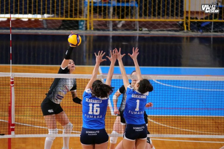 Passo indietro per il Fumara: il Volley Club Cesena non fa sconti e vince 3-0
