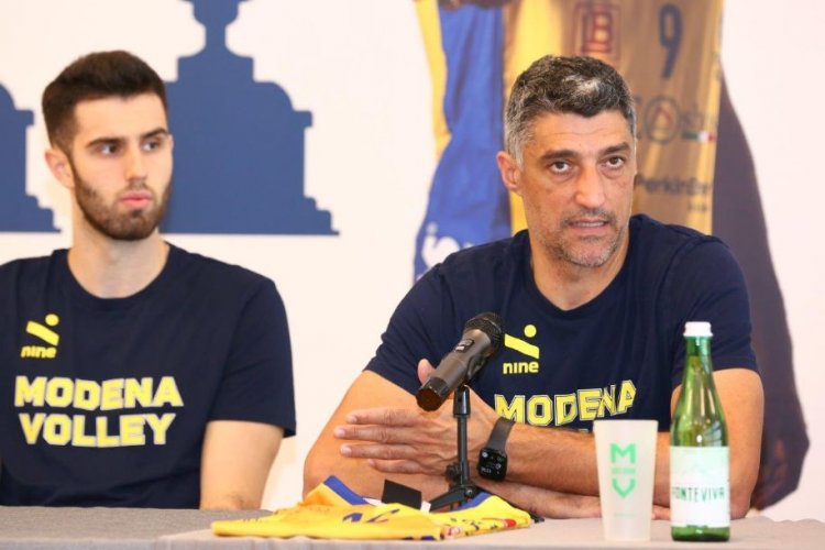 Modena Volley  -  Presentazione del match che vedrà domenica pomeriggio Modena affrontare Cisterna al PalaPanini.