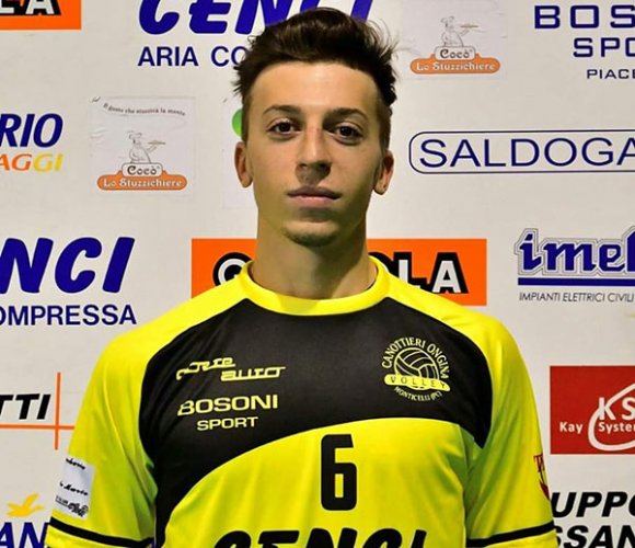 La Canottieri Ongina conferma il libero Corrado Rossi
