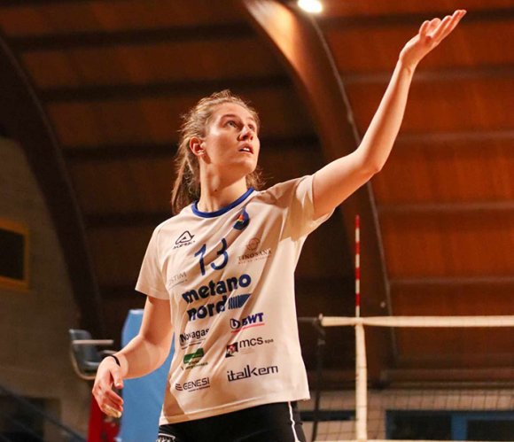 Pallavolo San Giorgio, i buoni propositi di Chiara Cossali
