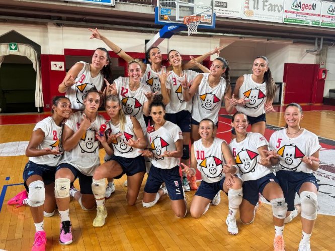 Clai Imola Volley – Olimpia Teodora Ravenna 4-0 (25-23; 25-19; 25-17; 25-19)