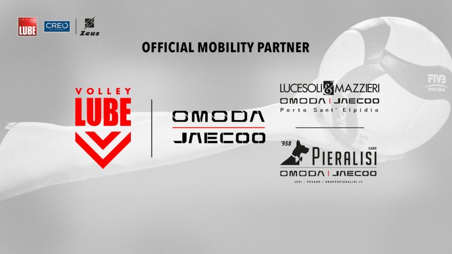 Lube Volley e OMODA & JAECOO, la partnership ingrana la seconda