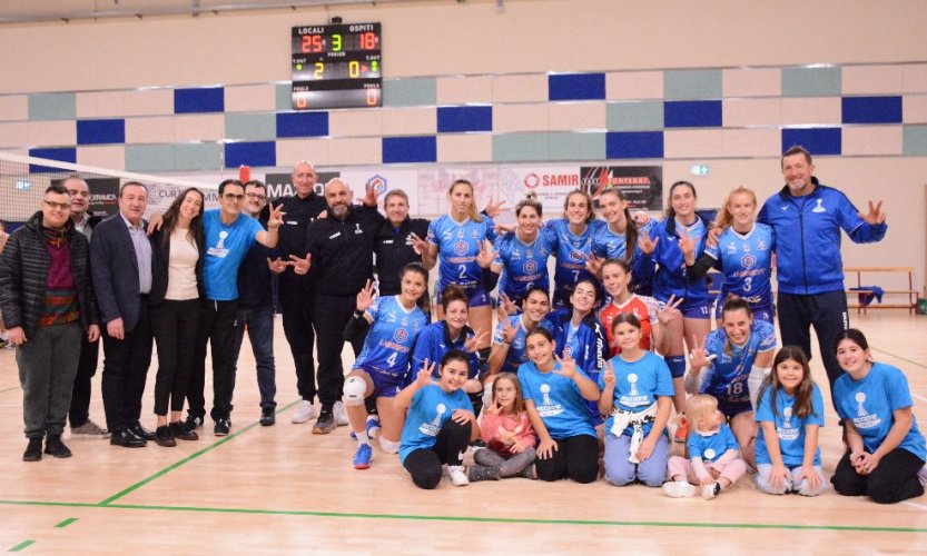 Lasersoft Riccione vs Vtb Progresso Bologna 3-0 (25-15/25-20/25-18)