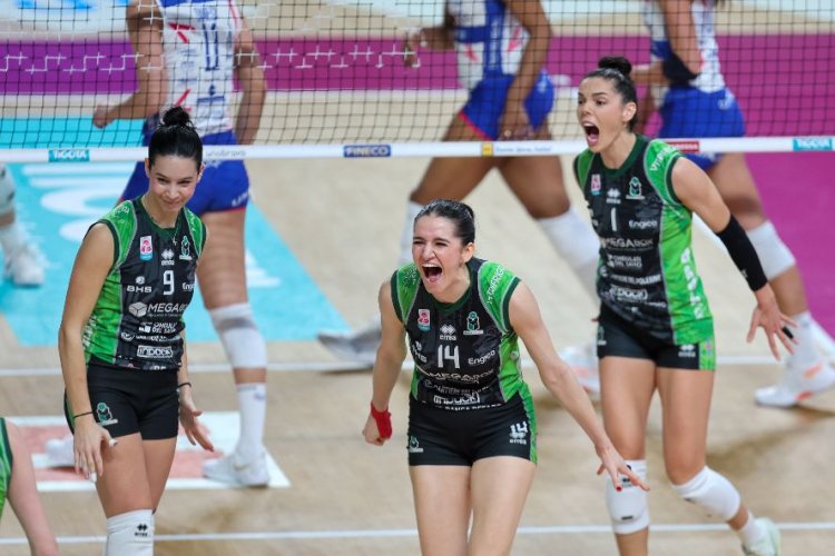 Megabox Ondulati del Savio Vallefoglia - Numia Vero Volley Milano 0-3 (20-25 19-25 22-25)