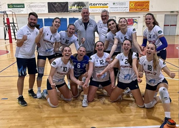 Team 80 Gabicce 1  Fenix Energia Faenza 3  (16-25; 20-25; 25-18; 14-25)