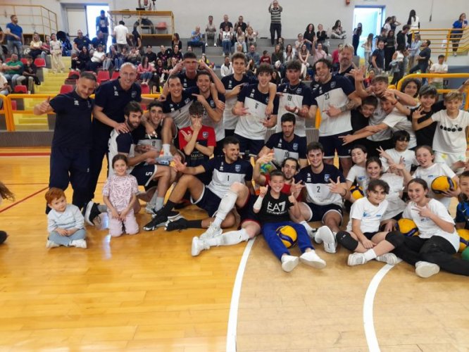 La Nef Re Salmone Volley Libertas Osimo chiude la regular season con una vittoria