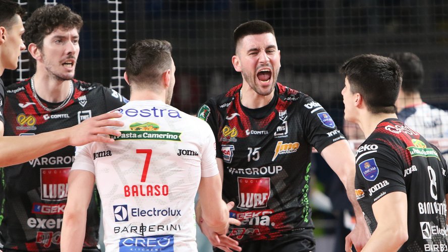 Lube Volley Civitanova Marche  al lavoro in vista di Gara 4 a Milano