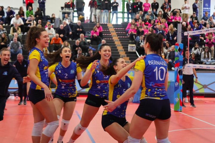 Coppa Italia B2 femminile, la Rossetti Market Conad vince il braccio di ferro con Terracina (3-1) e vola in finale