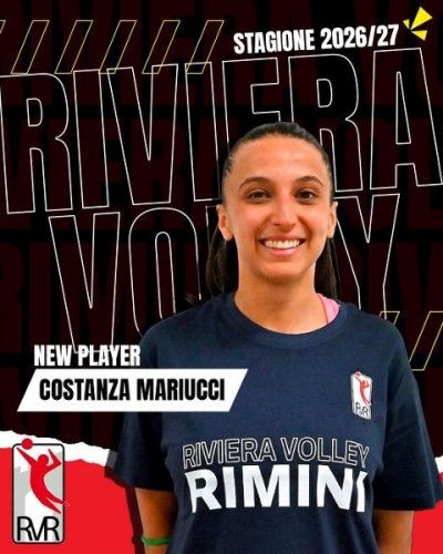 Riviera Volley Rimini  - Nuova giocatrice in banda: Costanza Mariucci