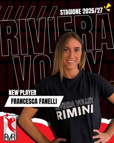 Francesca Fanelli torna come centrale al Riviera Volley Rimini