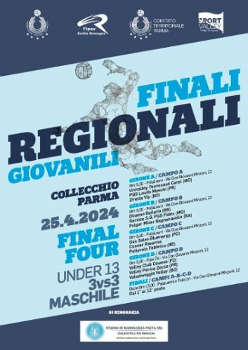 Gas Sales Bluenergy Volley Piacenza: Under 13 3x3 impegnata a Collecchio nella Finale Regionale.