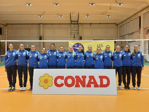 Conad Alesenese -CBL Costa Volpino 0-3 (21-25, 18-25, 16-25)