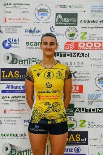 La bandiera Greta Galelli guiderà la seconda linea la Pallavolo San Giorgio nella prossima stagione