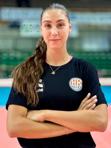 CBF Balducci HR Macerata - L'entusiasmo di Beatrice Gardini e Mikaela Stoyanova appena arrivate in arancionero